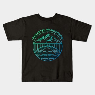 Paradise Wanderers Kids T-Shirt